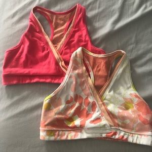 TWO Lululemon sports bras!!